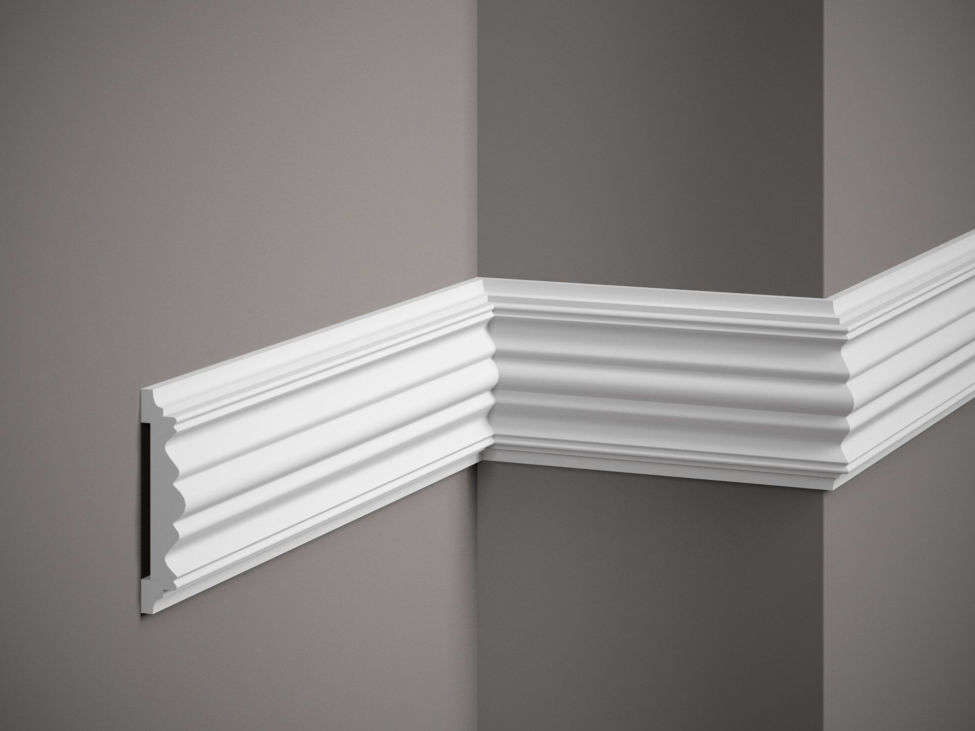 Mardom Decor - Wandleiste D1541 Friesleiste Pilaster I 240 x 9,7 x 2,2 cm