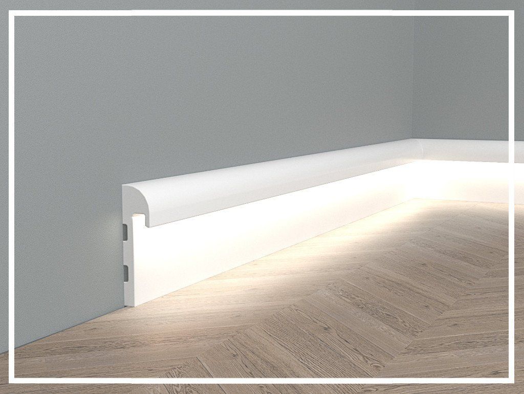 Mardom Decor Sockelleisten Bodenabschlussleisten Bodenabschlussleisten Fußleisten