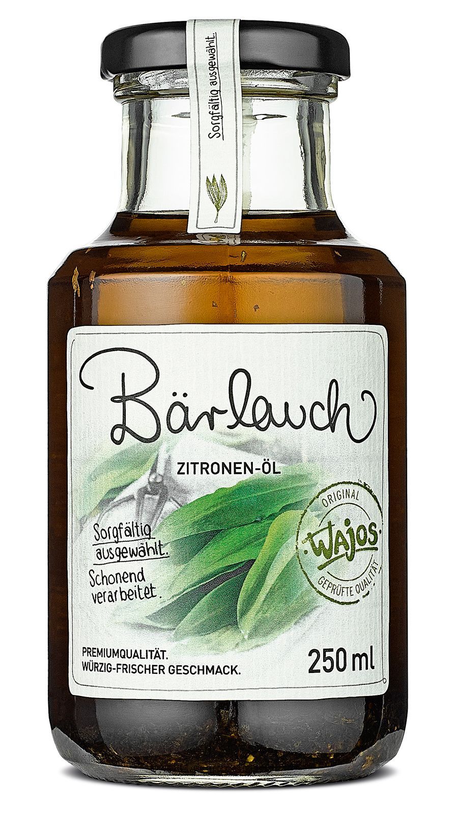 Bärlauch-Zitrone auf Olivenöl