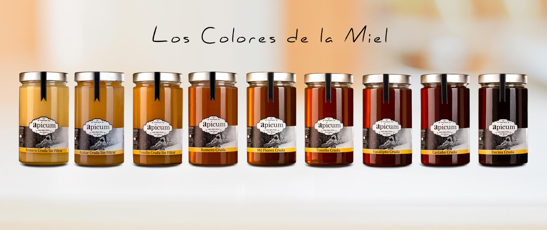 Los colores de la miel apicum Los colores de la miel apicum
