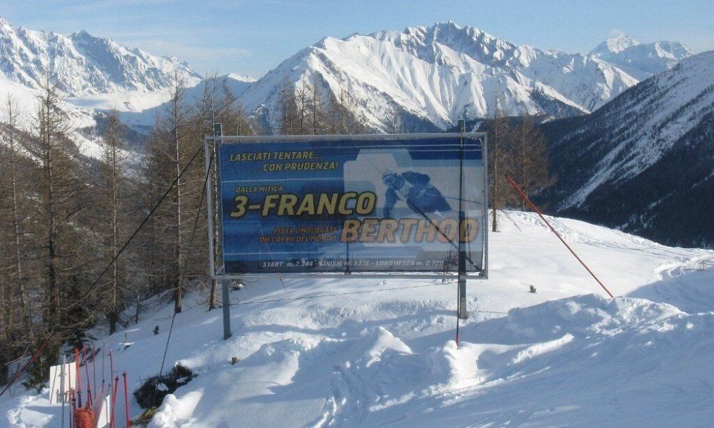 Pista da sci Franco Berthod Pista da sci Franco Berthod La Thuile