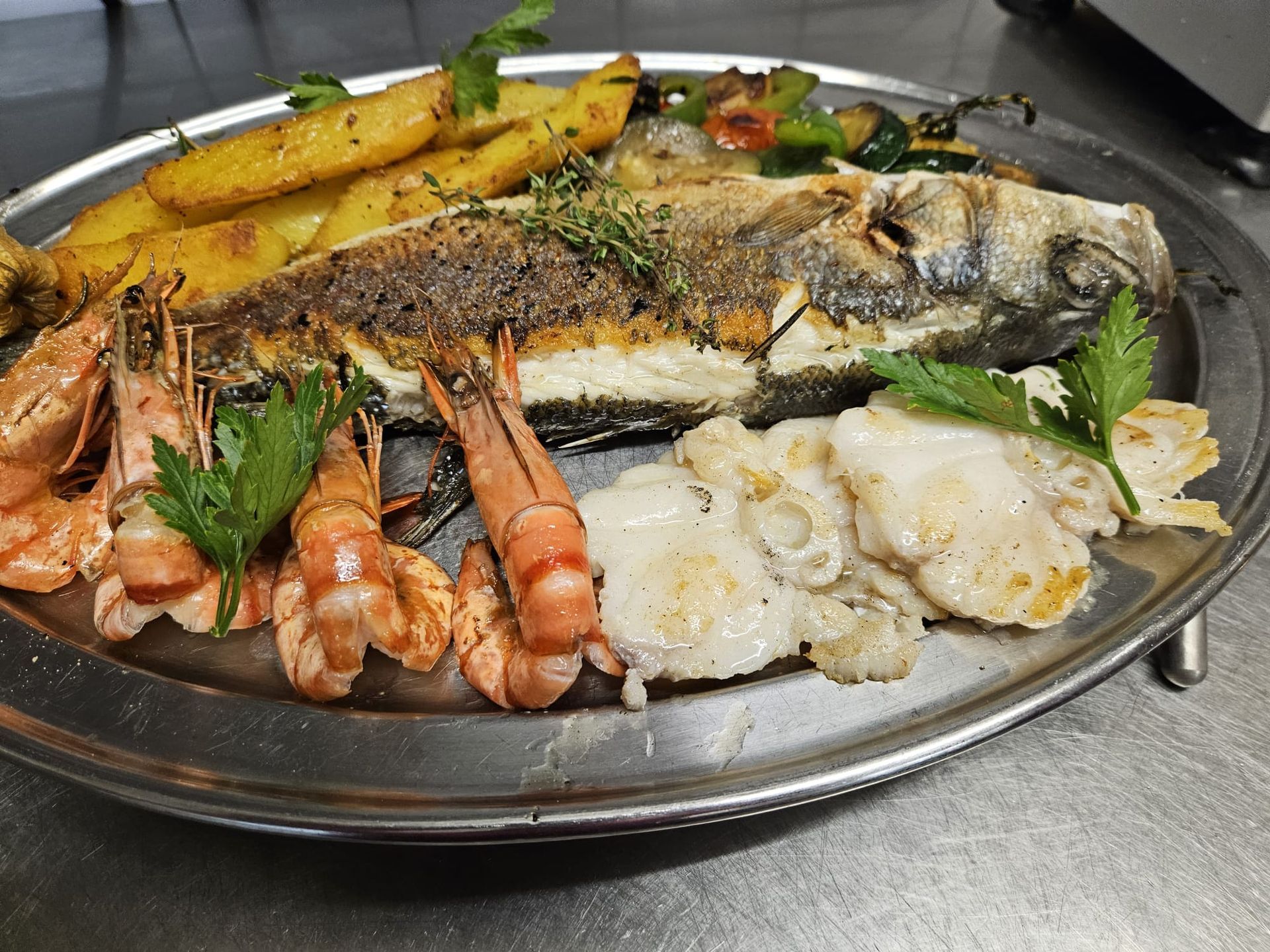 Fischspezialitäten für 2 Personen