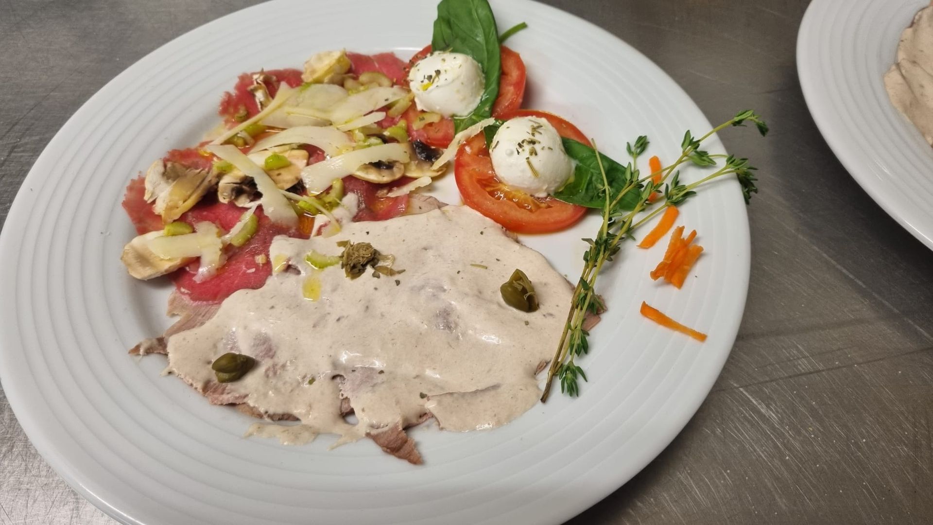 Restaurant in Rösrath serviert Scampi