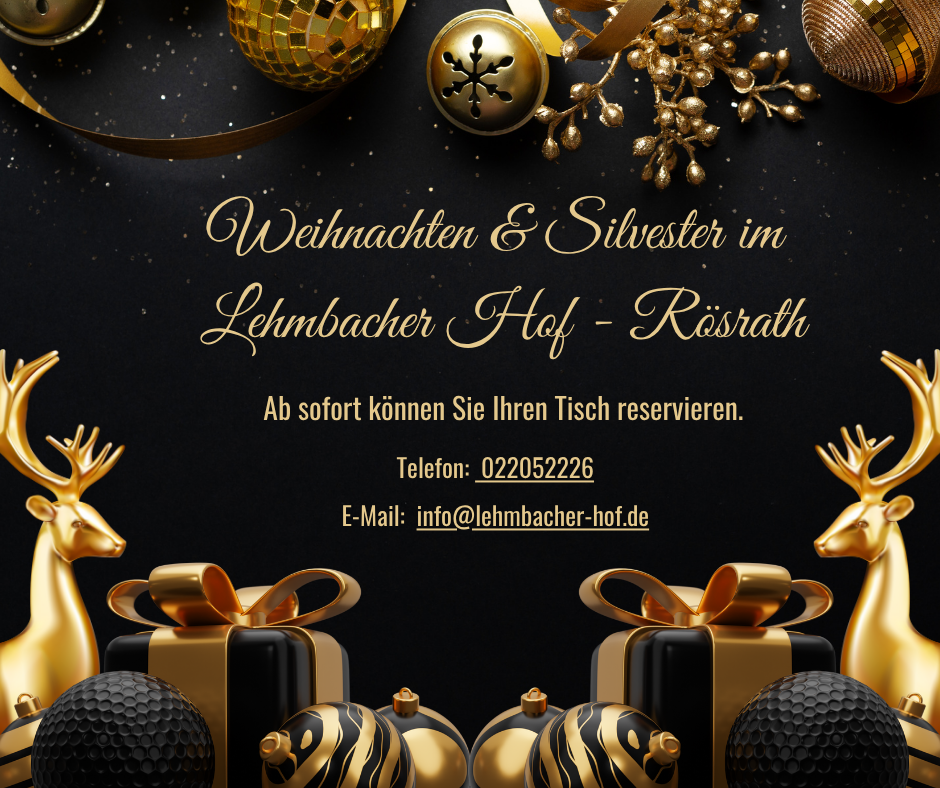 Weihnachtsfeier Rösrath, Weihnachten feiern, Betriebsfeier