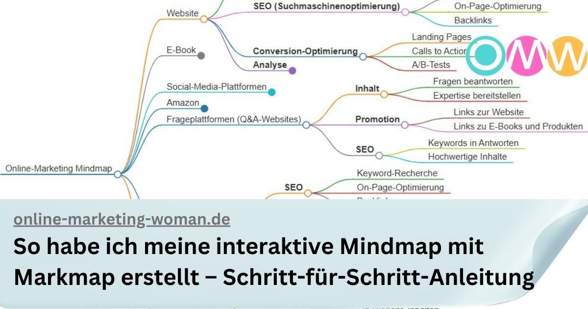 Interaktive Mindmap mit Markmap erstellen ohne Programmierkenntnisse Interaktive Mindmap mit Markmap erstellen ohne Programmierkenntnisse