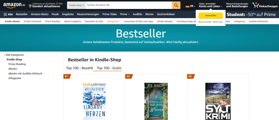 Gratis Bücher und kostenlose Ebooks finden