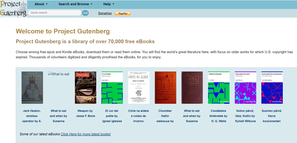 Gratis Bücher und kostenlose Ebooks finden