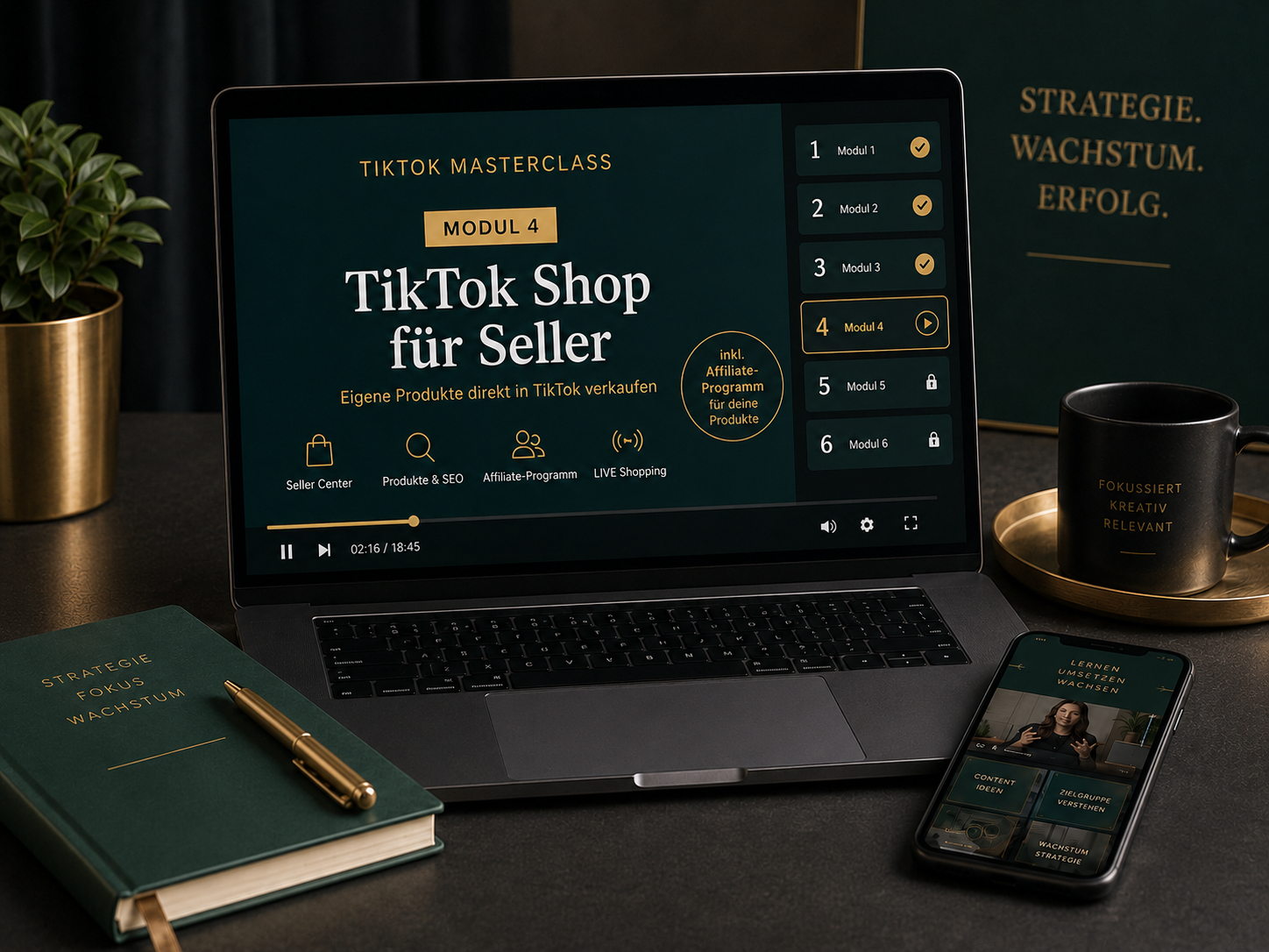 TikTok Masterclass Modul 4 – TikTok Shop für Seller