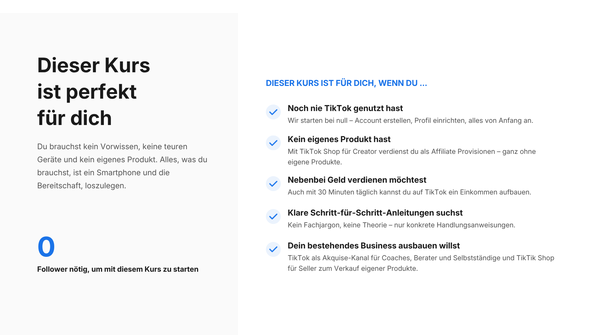 Modul 1: TikTok verstehen und Account einrichten