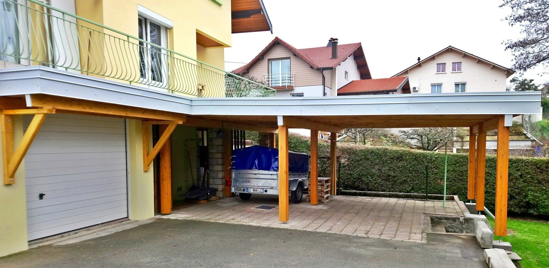 Toit terrasse avec etanchéité