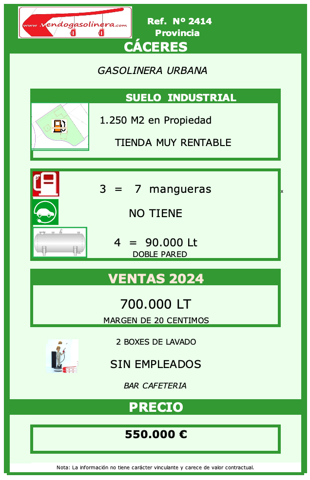 Ref. 2508 - CUENCA GASOCENTRO Gasocentro en venta en Cuenca