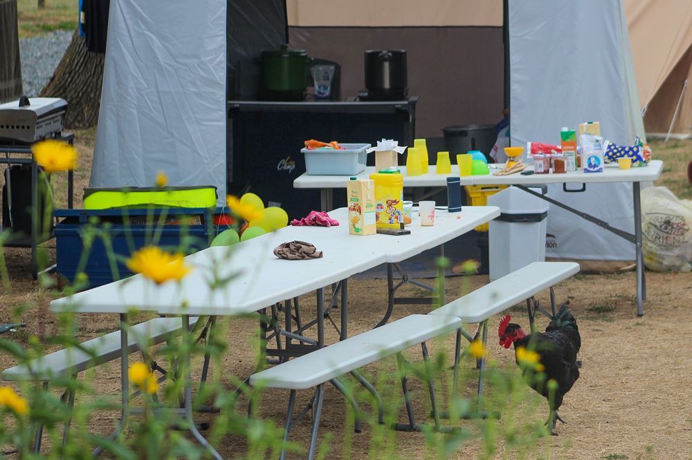 Camping tente montaigu