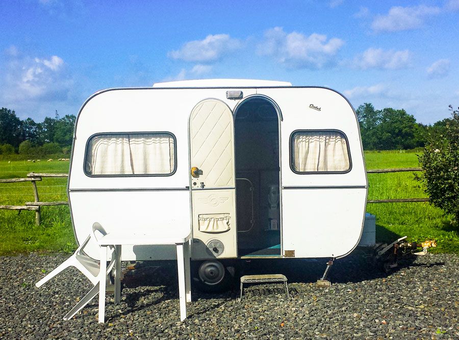 caravane vintage hebergement