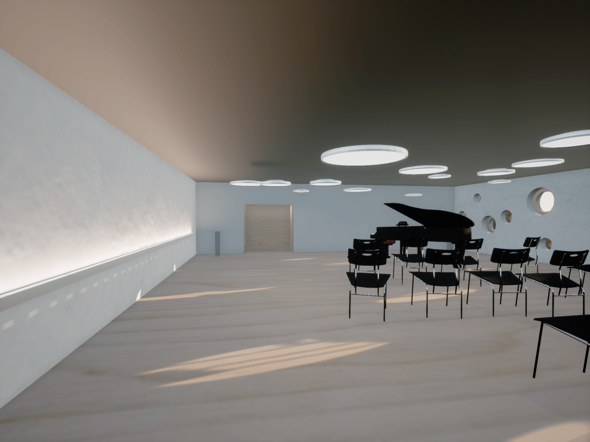 Kombiniertes Raumerleben am Beispiel Musiksaal