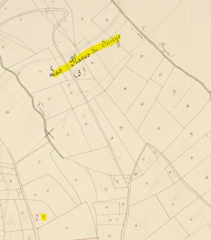 Lieu Dit de Saint André de Najac pour une numérotation originale