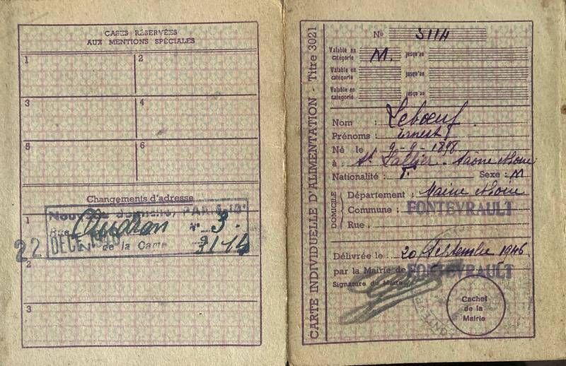 Carte 1946