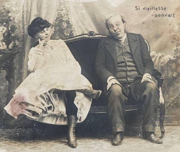 Carte postale si vieillesse pouvait