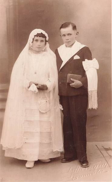 Communiants avant 1958