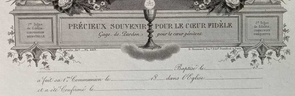 Détail du diplôme