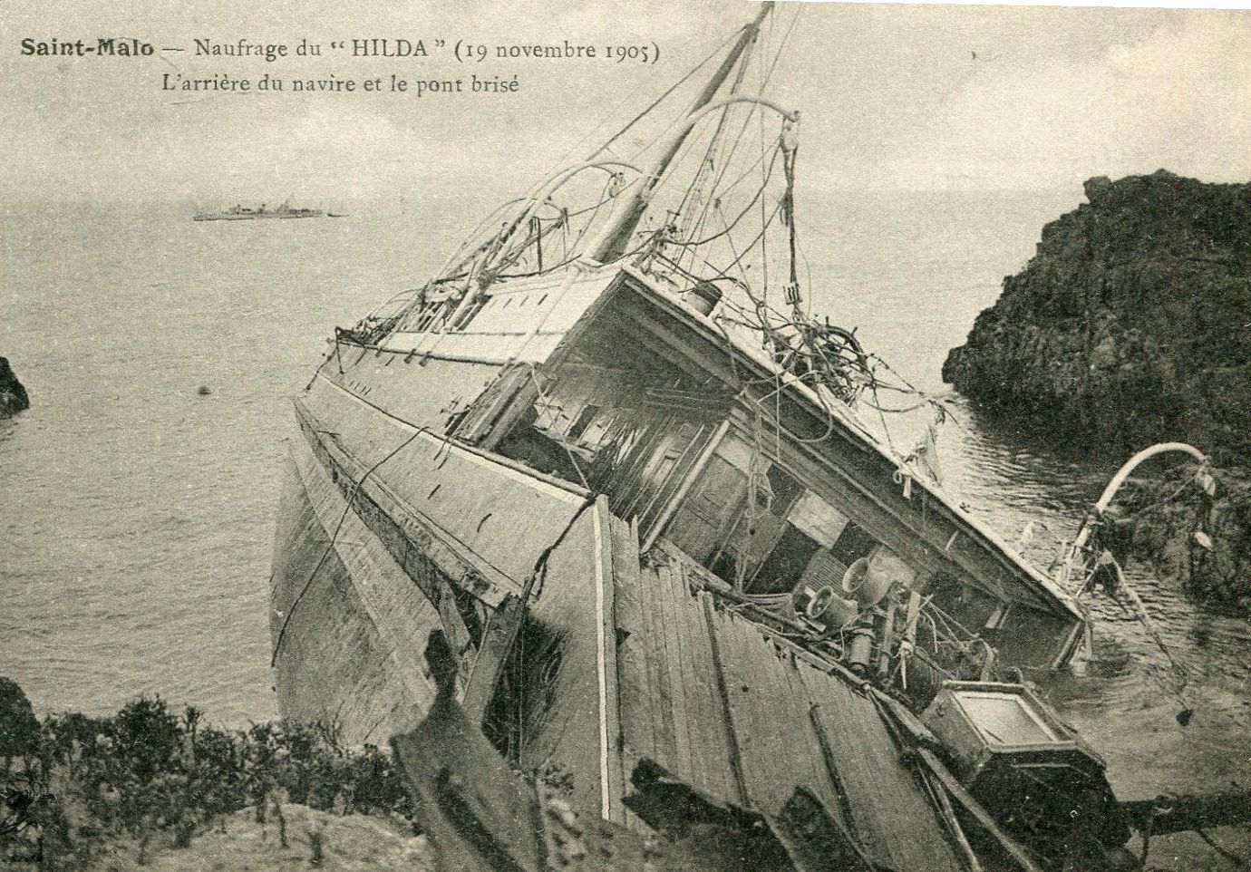 Naufrage Hilda