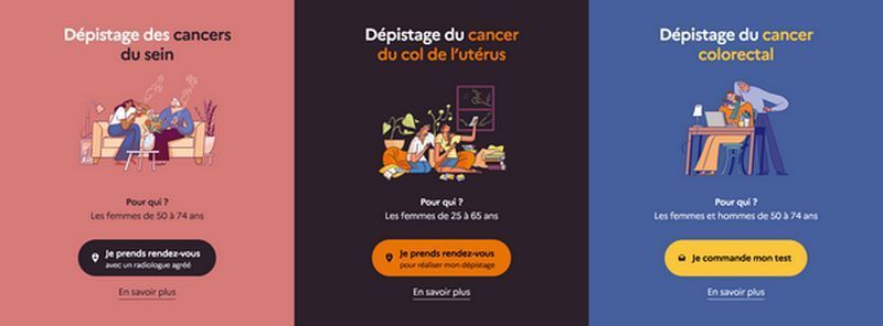 Campagne dépistage du cancer