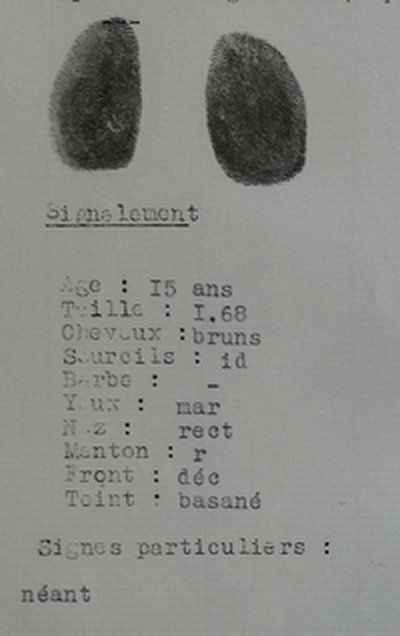 Signalement