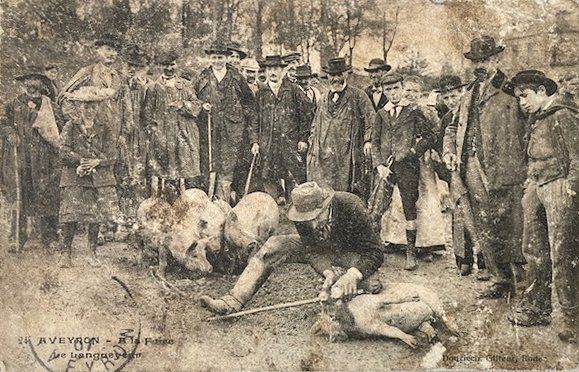 CPA Langueyeur-Aveyron