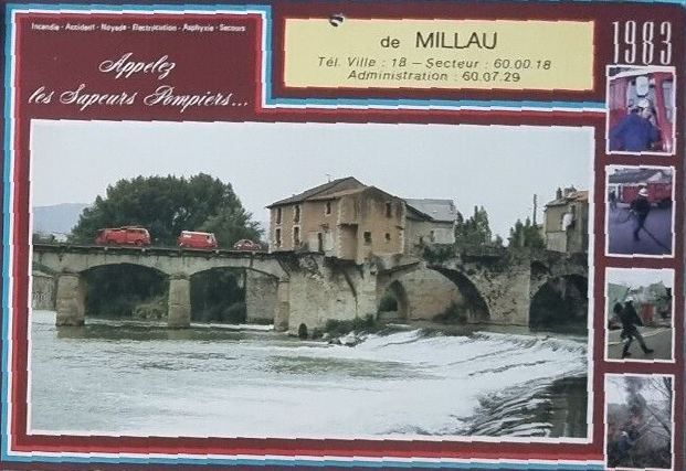 Calendrier Millau 1983