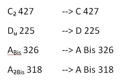On élimine le numéro de la feuille de section quand on recherche dans les états de section et les matrices.