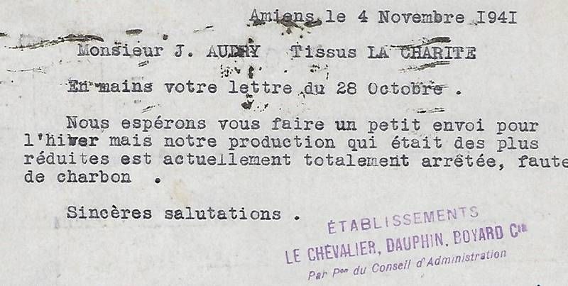 Pénurie de charbon