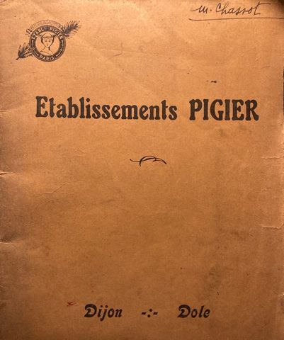 Cahier d'élève Etablissements Pigier