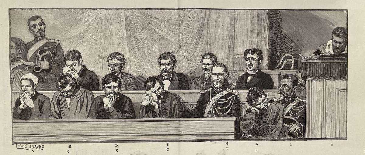 Les accusés du procès Watrin