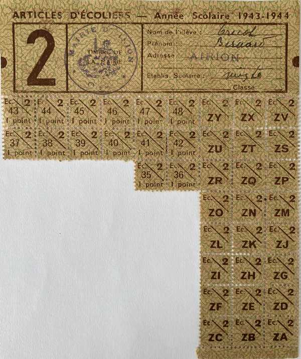 carte article d'écoliers