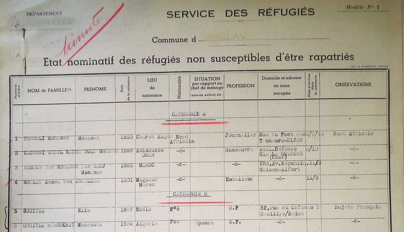 liste service réfugiés