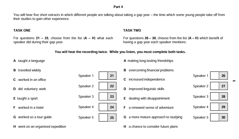 C2 Proficiency Cambridge Listening Part 4