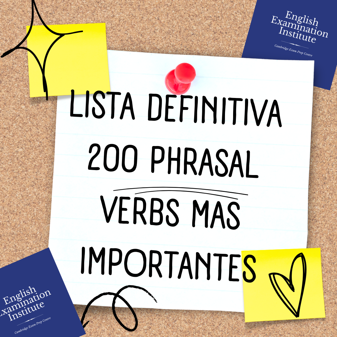 Lista definitiva 200 Phrasal Verbs mas importantes