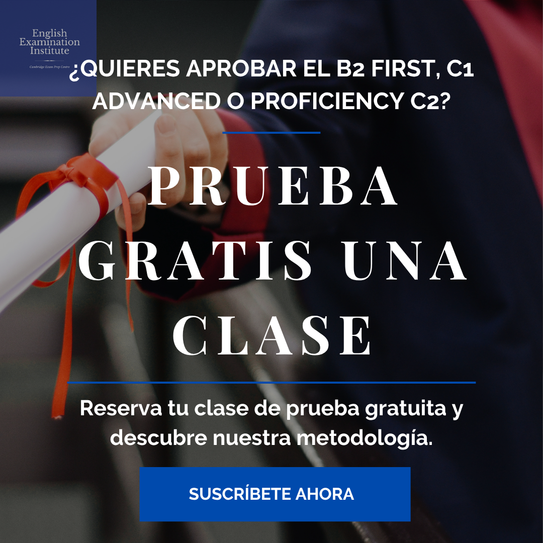 Prueba tu clase gratuita EEI English Examination Institute