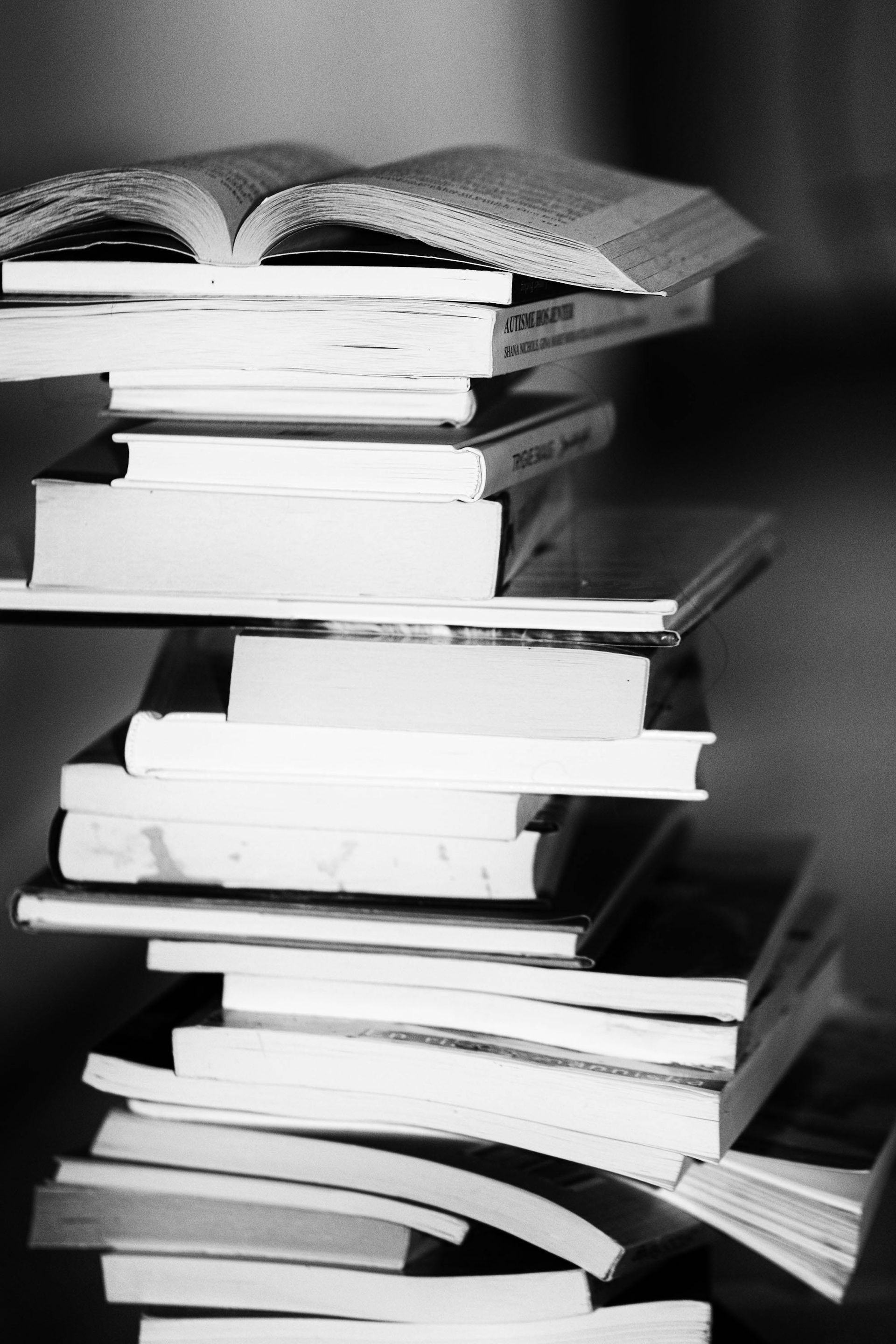 Libros blanco y negro