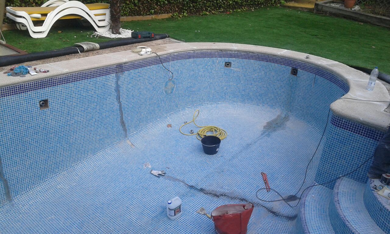 Rehabilitación piscina pozuelo, Fugascaner