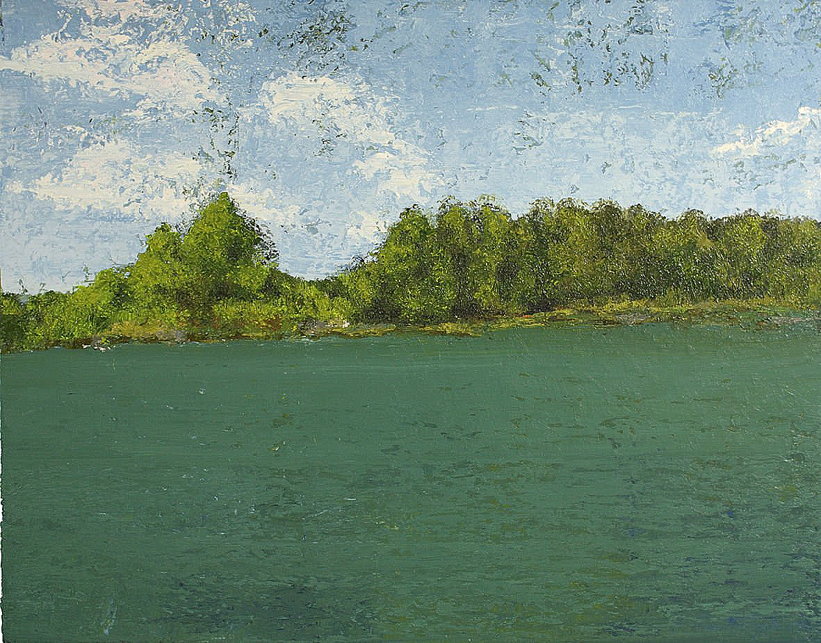 Landschaft, Malerei, Rüdiger Lange, München