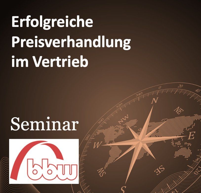 Preisverhandlung Vertrieb Preisverhandlung im Vertrieb Seminar bbw