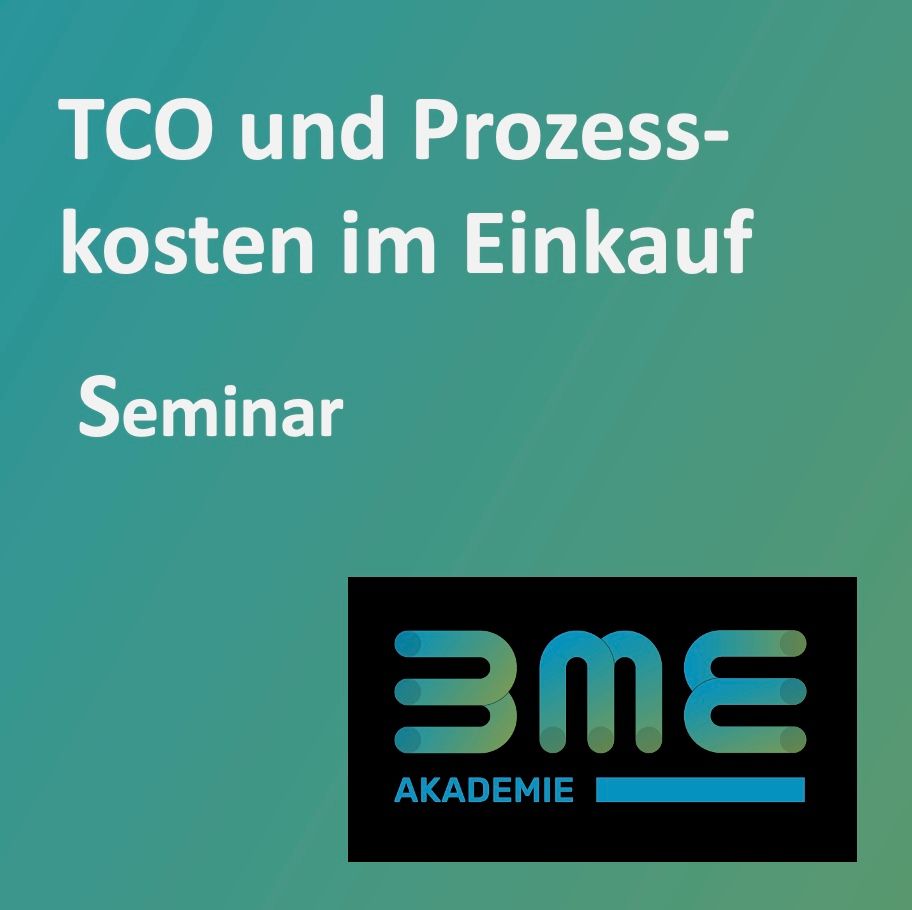Der Strategische Einkauf Strategischer Einkauf bme Seminar