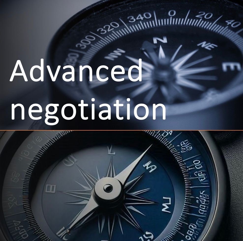 Advanced negotiation Kompass Richtung