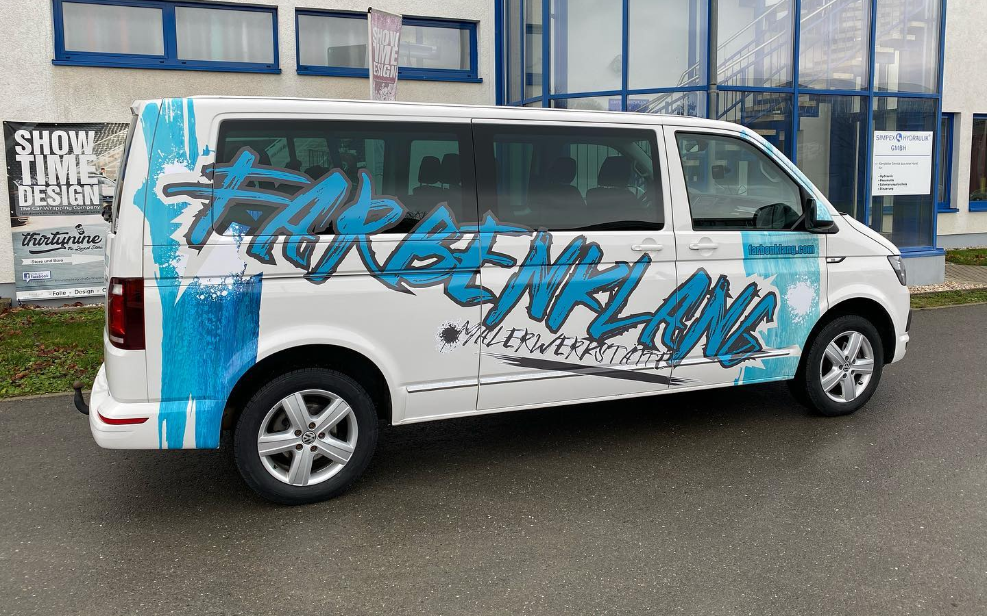 Firmenwerbung im Digitaldruck