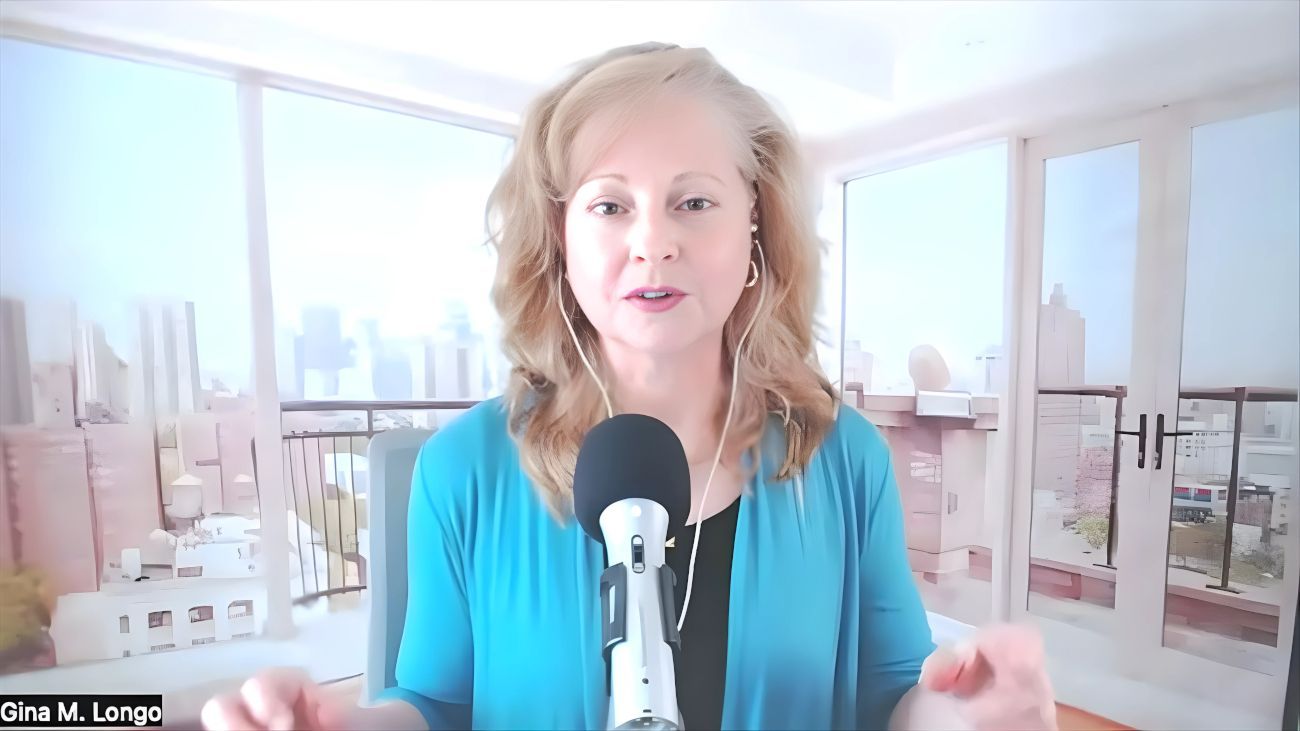 Gina M. Longo during an interview.