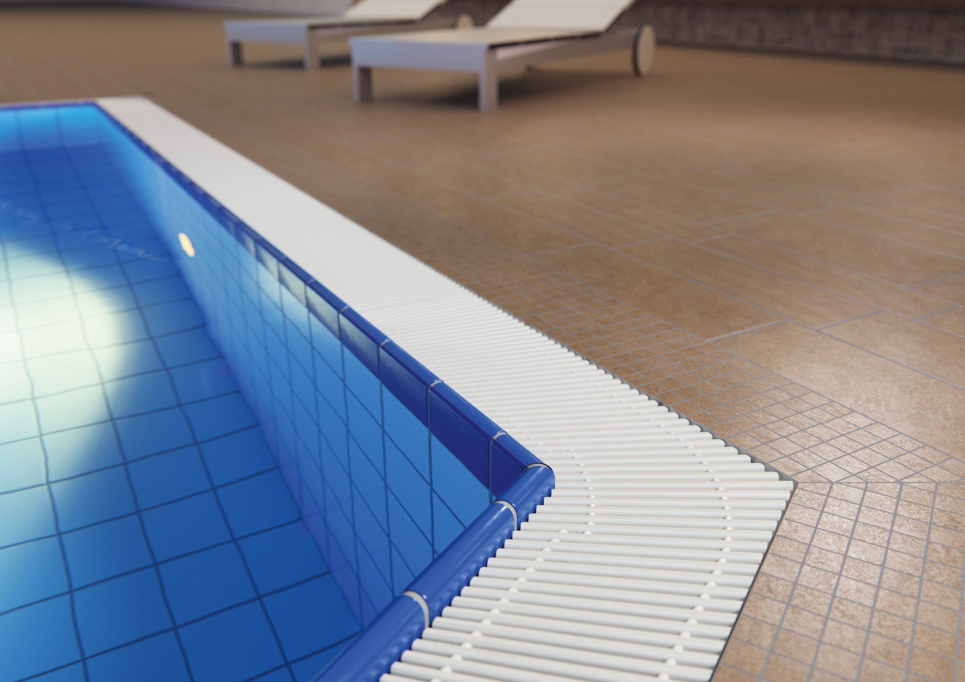 emco Schwimmbadrost Eckausbildung