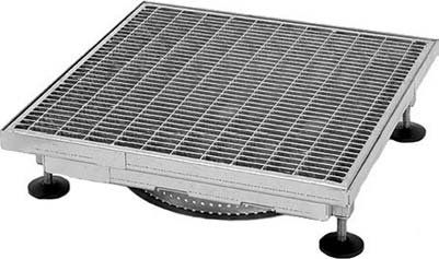 Gullyaufsatz zu Entwässerungsrinnen