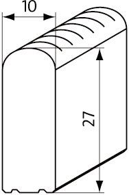emco Schwimmbadrost 27 mm