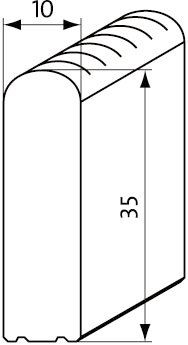 emco Schwimmbadrost 35 mm