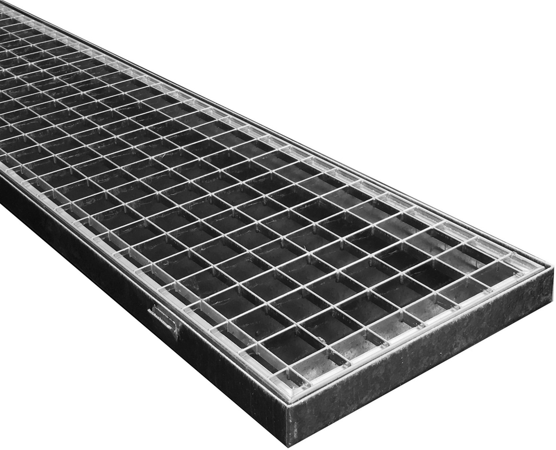 Garagenroste mit Zarge